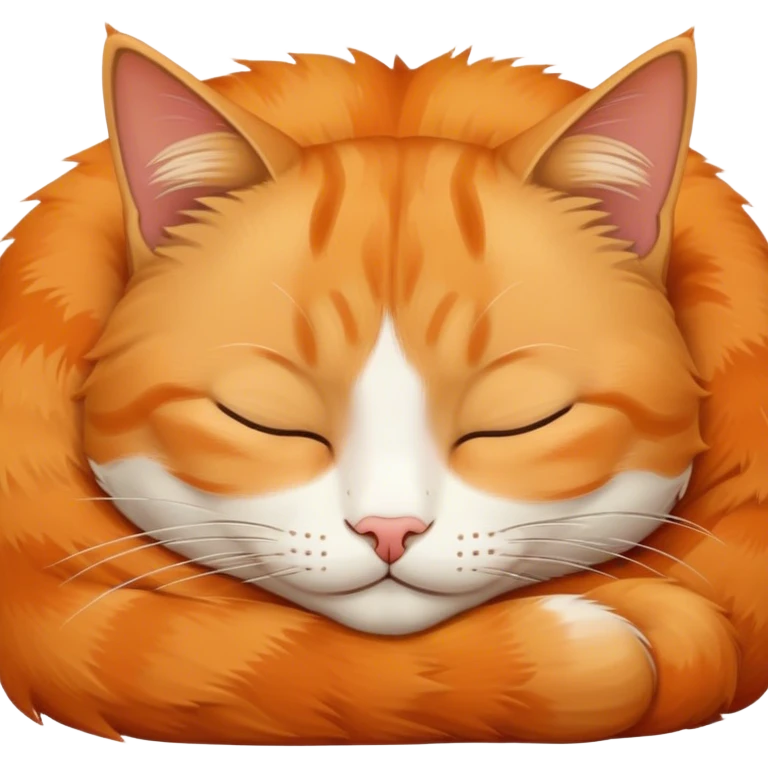 sleeping cat emoji