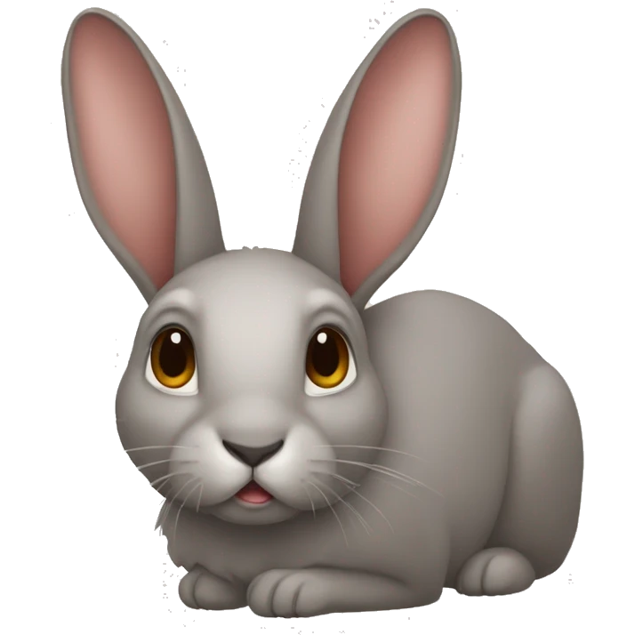 Conejo con ojos de marciano emoji