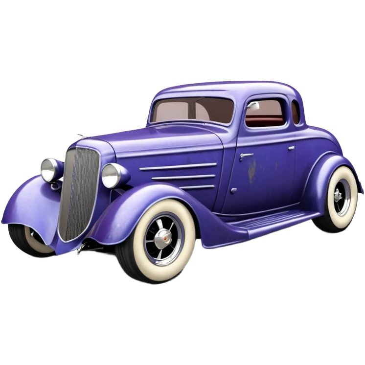 A very fast racing 1934 body shell rustic old antique rat Chevrolet hot rodded Vicky that’s blueberry and cherry pearl  emoji