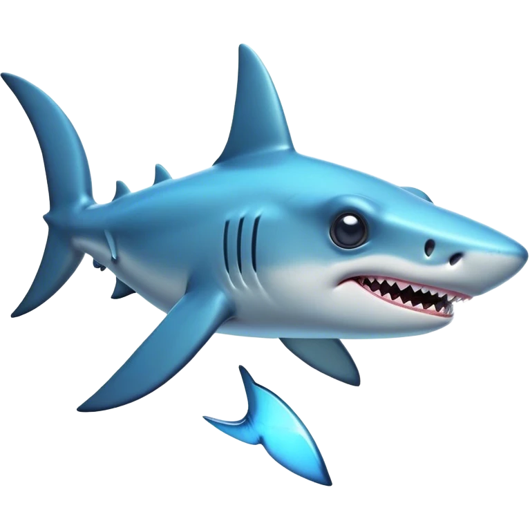 Cinematic Comical Hammerhead Shark Portrait Emoji, Head tilted dramatically with an exaggeratedly shocked expression, featuring its iconic wide-set eyes on a distinct hammer-shaped head, a sleek body with comically expressive fins, and a quirky, animated demeanor, Simplified yet hilariously expressive features, highly detailed, glowing with a slightly sassy oceanic glow, high shine, dramatic yet playful, stylized with an air of cheeky marine mischief, soft glowing outline, capturing the essence of a meme-worthy hammerhead that looks ready to side-eye its way into viral fame! emoji