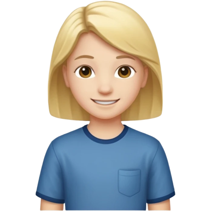 13 year old standing emoji