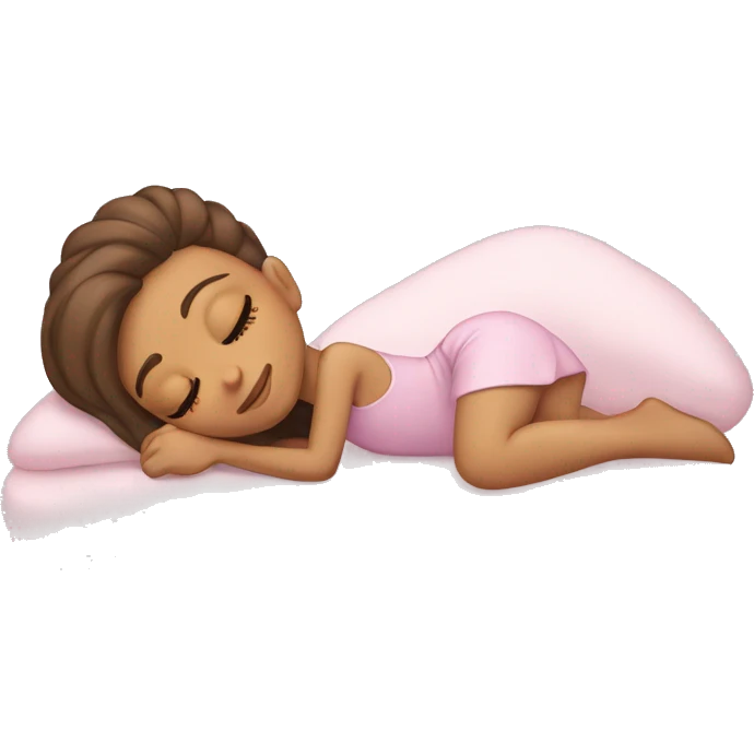 Ariana Grande sleeping emoji