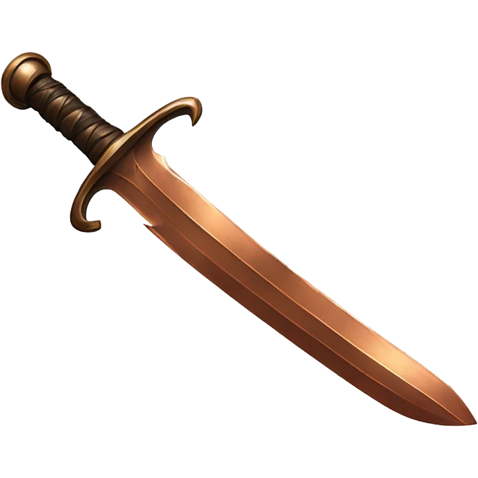 Copper sword emoji