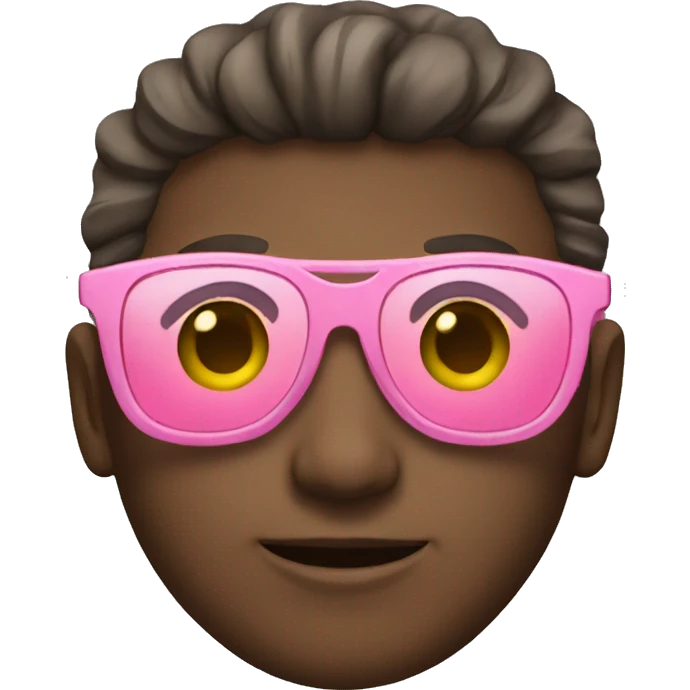 pink sunglasses emoji