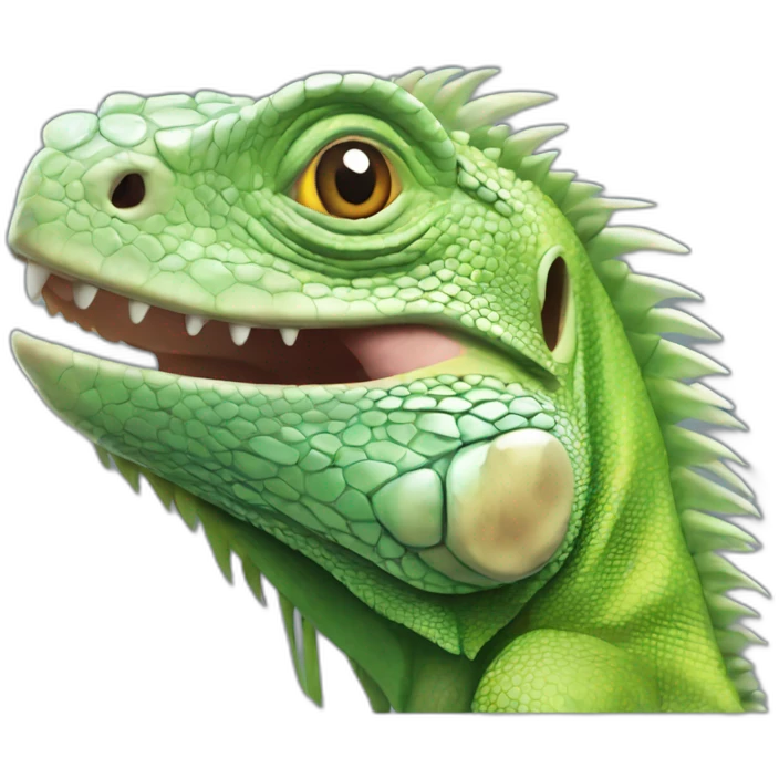 iguana moura emoji