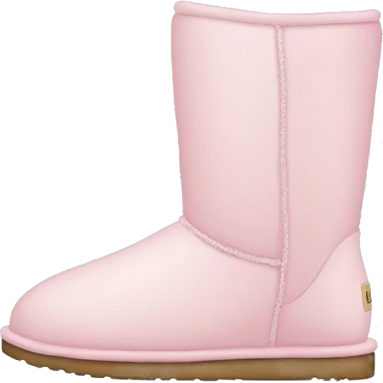 light pink uggs emoji