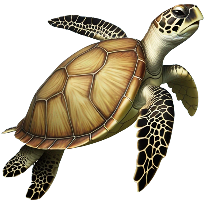 Sea turtle emoji