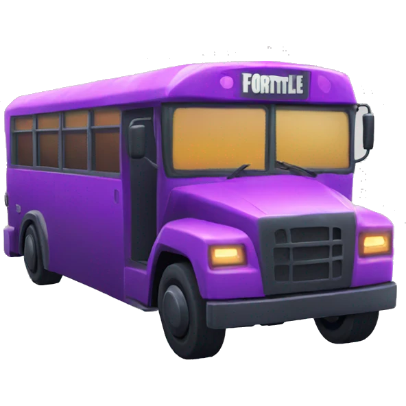 fortnite battle bus emoji