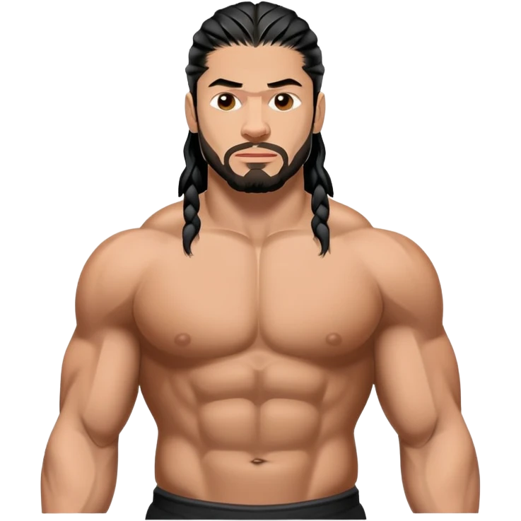 Roman Reigns WWE wrestler emoji