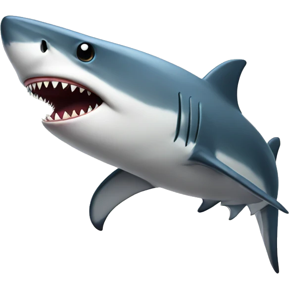 shark with a tophat emoji