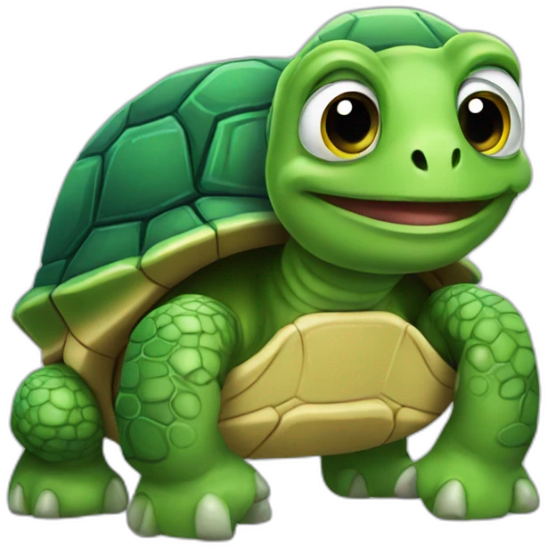 Gamer turtle emoji