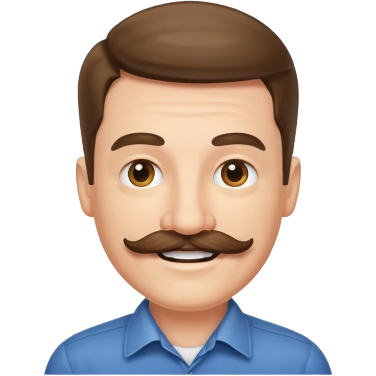 white man mustache emoji
