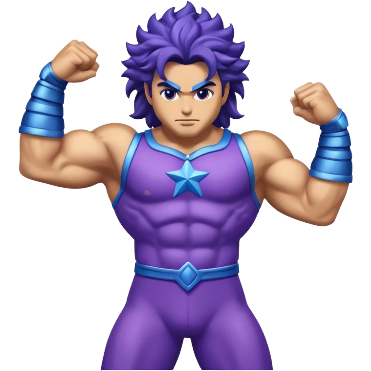 J’aimerais que tu me crées un emoji sur star Platinum dans jojo bizarre Adventure emoji