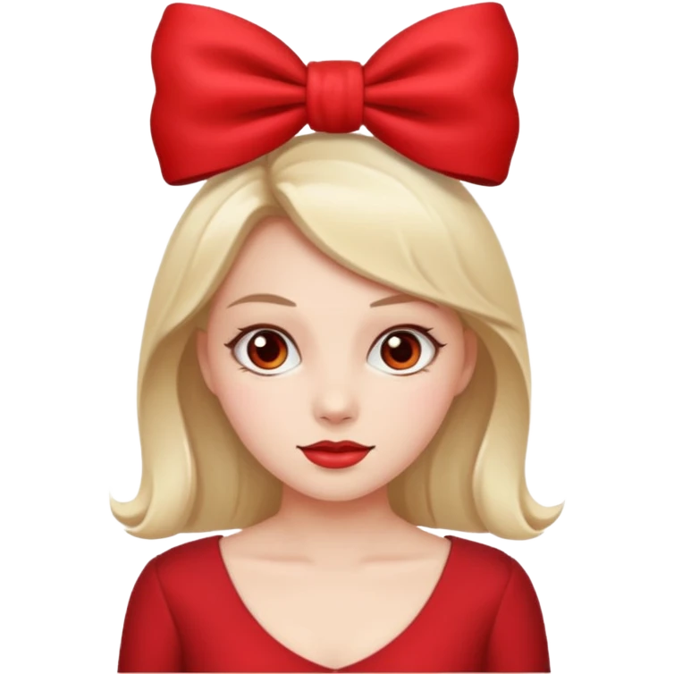 👩‍🦱🎀 emoji