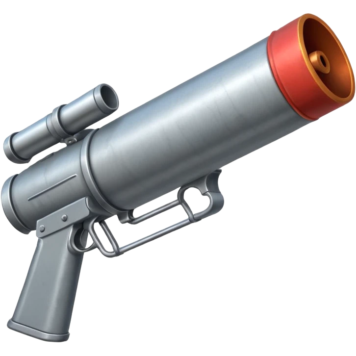 Shoulder mounted rocket launcher emoji