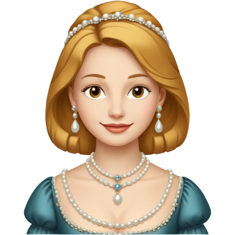 Renaissance lady emoji