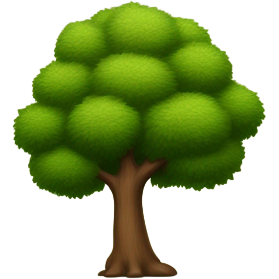 Bob Ross tree emoji