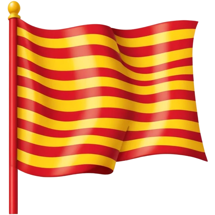 bandera catalana emoji