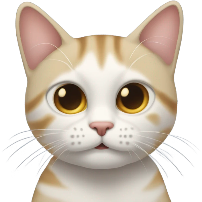 gatos abrazándose dándose amos  emoji