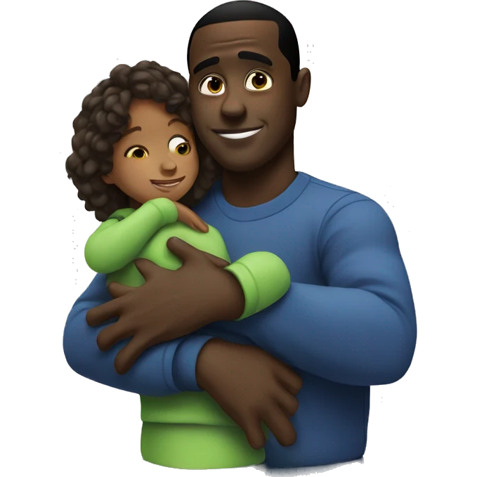Diddy hugging a kid emoji