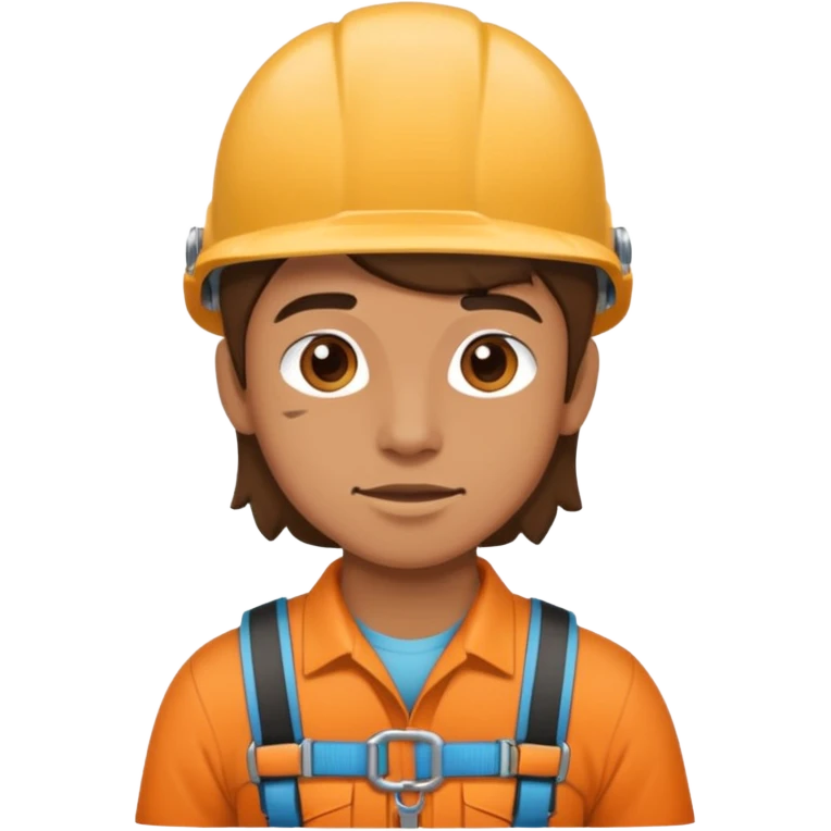 belayer with harness emoji