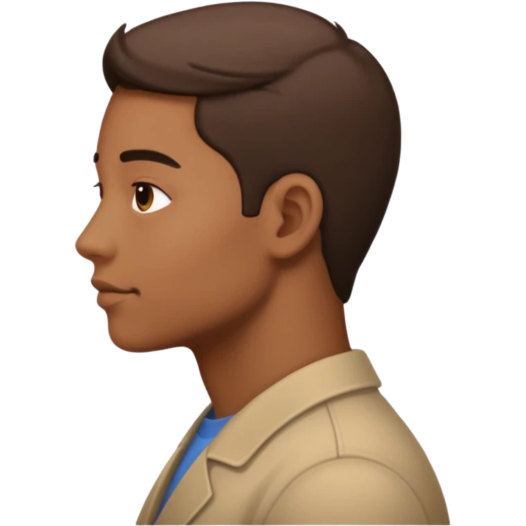 someone looking from the side emoji