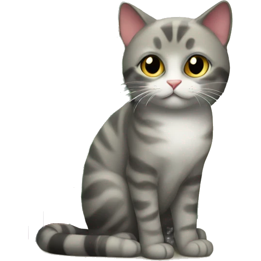 Cat with Christmas tree emoji
