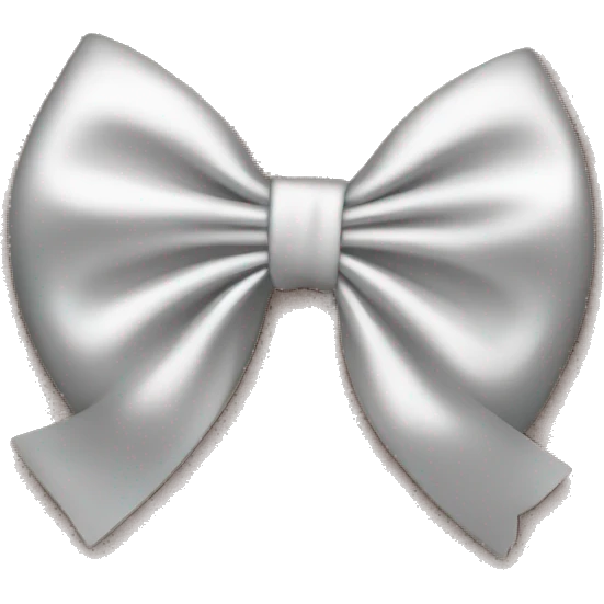 Shiny hair bow  emoji