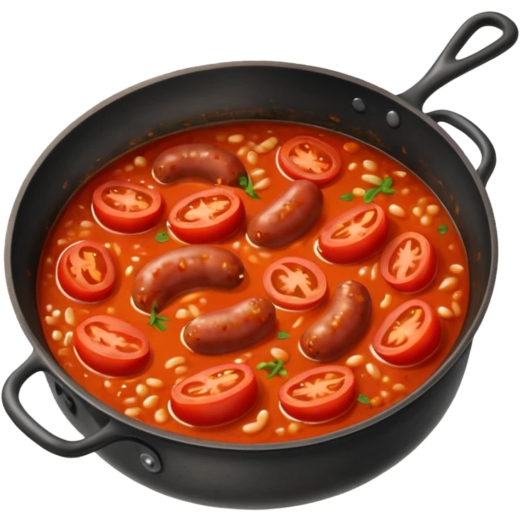 salsiccia col sugo emoji