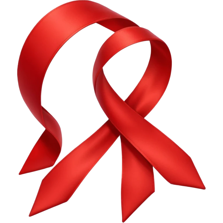 red ribbon emoji