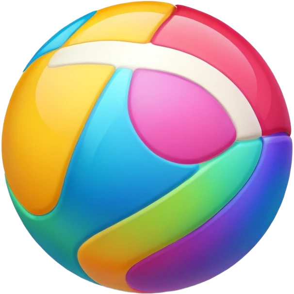 colorful ball emoji