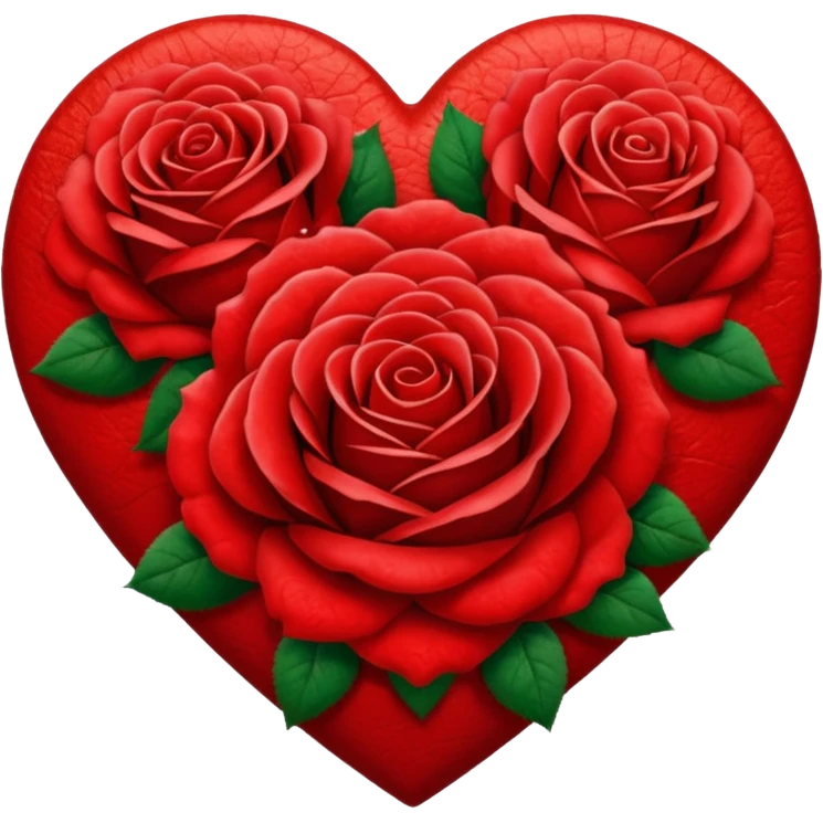 heart of roses  emoji
