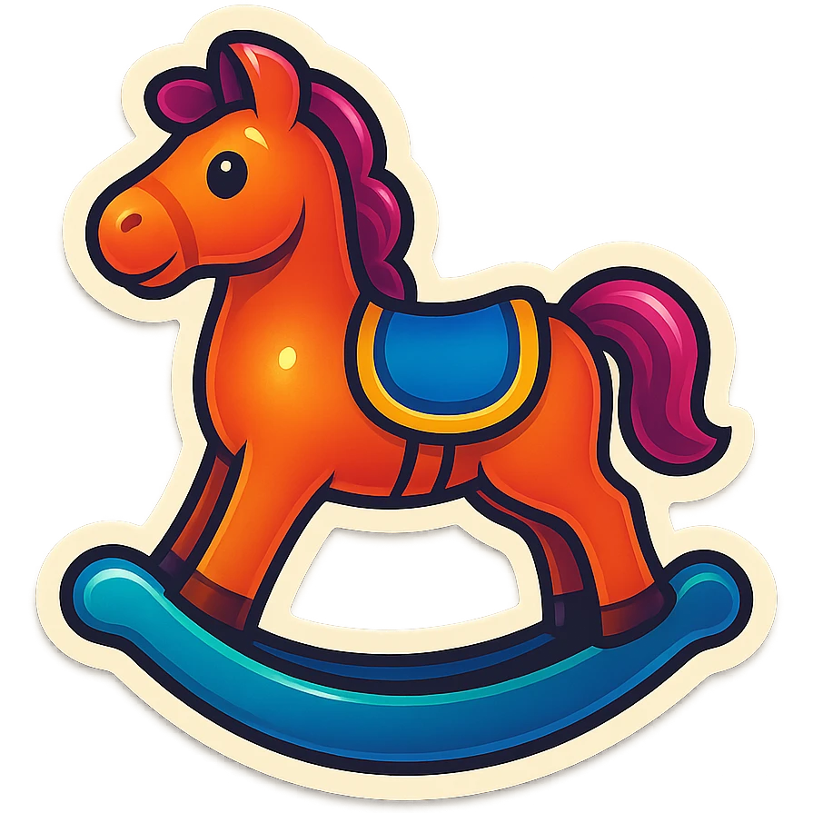 rocking horse emoji