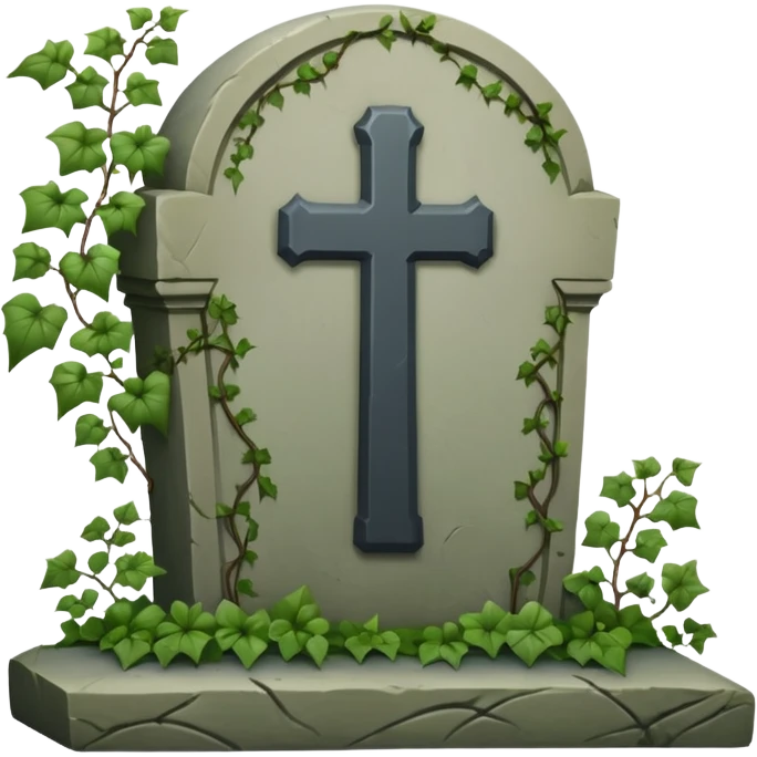 Create a graveyard and write 2020 emoji