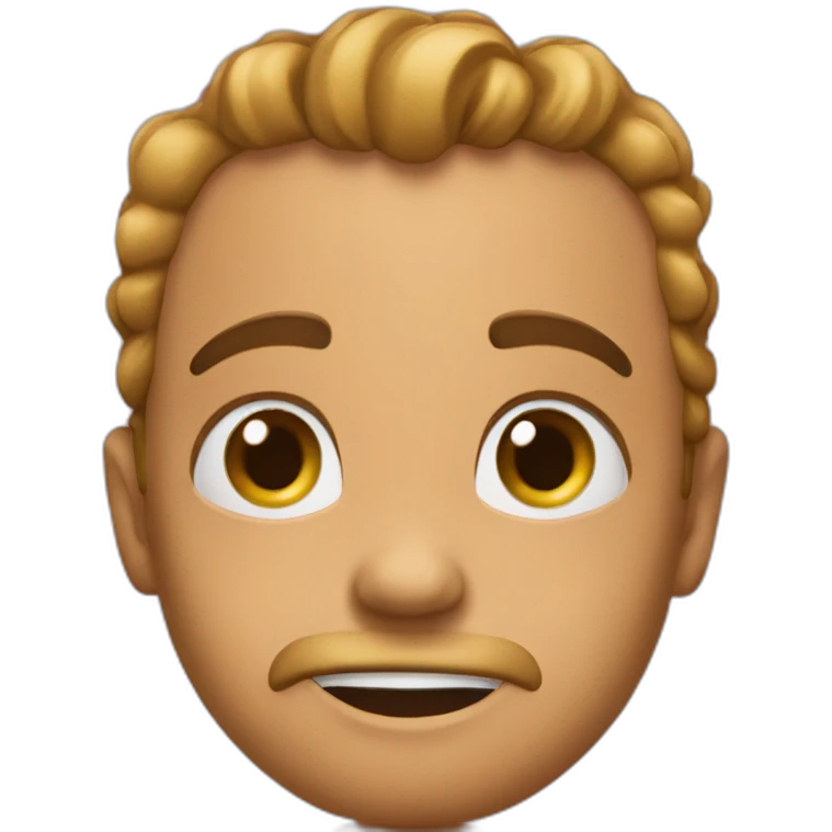 😍 create an emoji like this, just make the ego more shocked and replace the hearts in the eyes with these 🩶 emoji