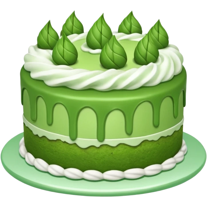 matcha cake emoji