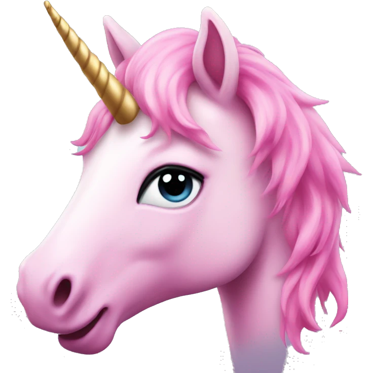mystical pink unicorn emoji