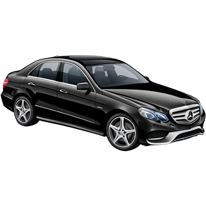 Mercedes Benz E450 black emoji