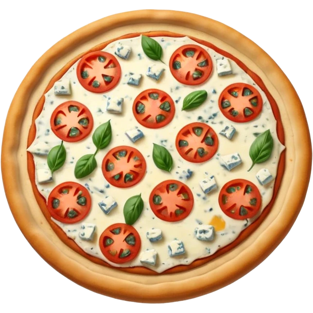 Pizza ou dessus c'est bleu blanc rouge emoji