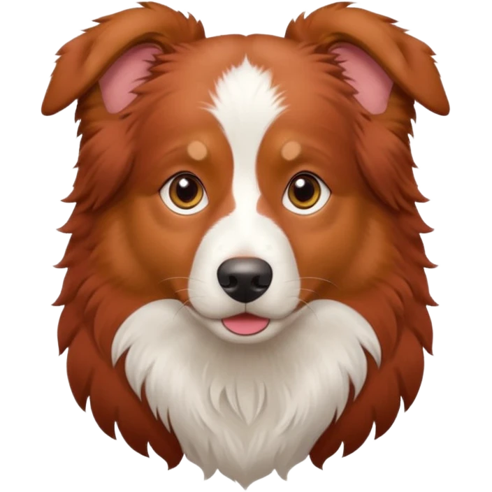 Red tri aussie emoji