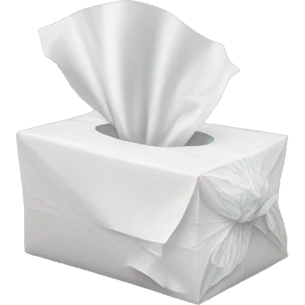 Tissue paper emoji