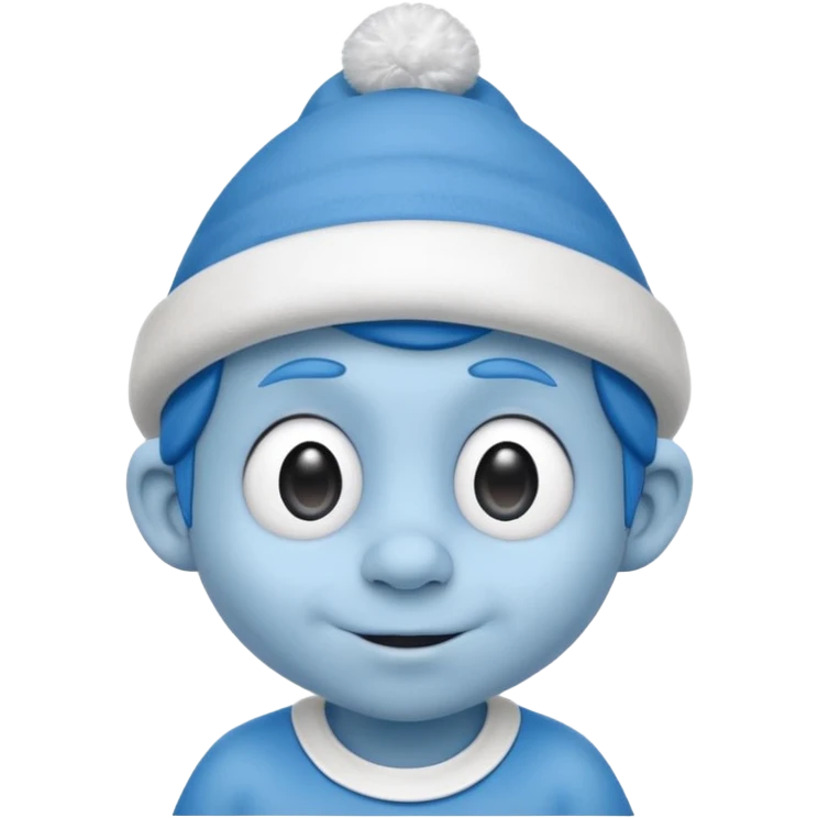 Smurf emoji