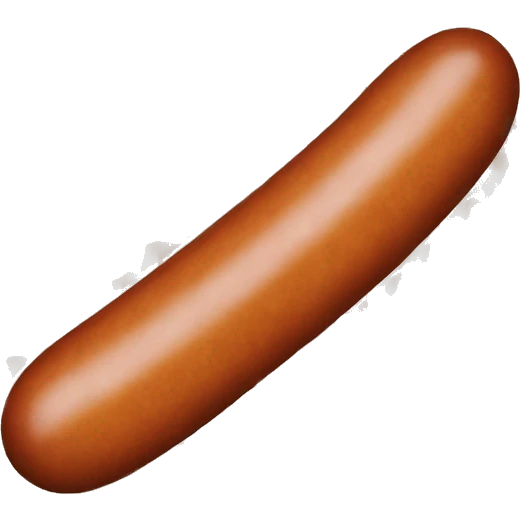 sausage emoji