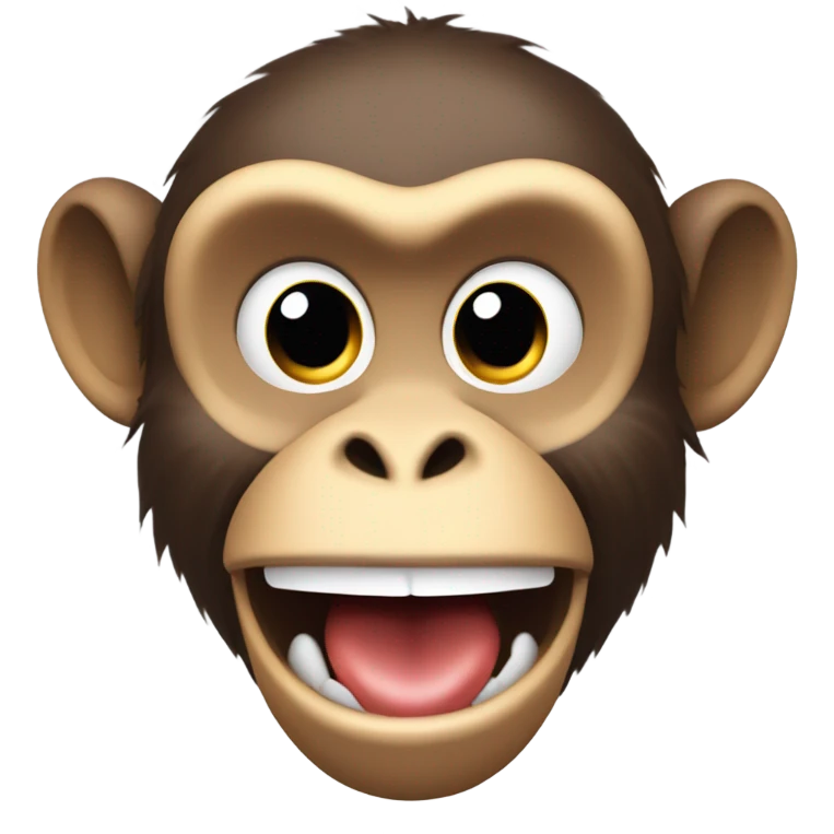 hungry monkey  emoji