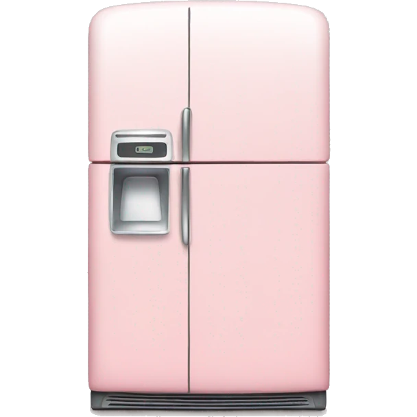 Light pink fridge emoji