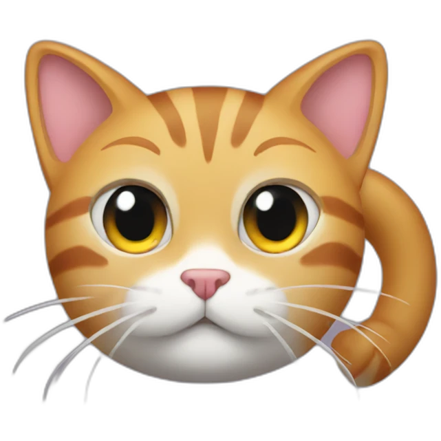 flex cat emoji