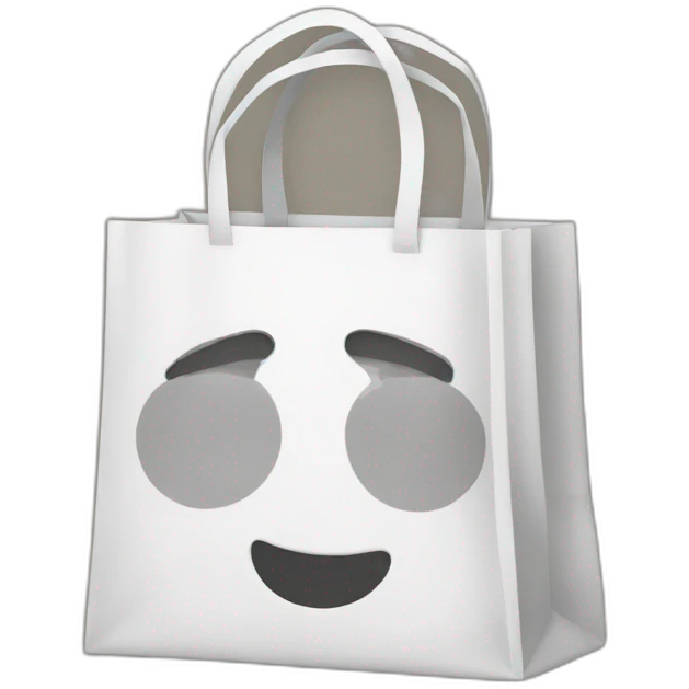 shopper bag emoji