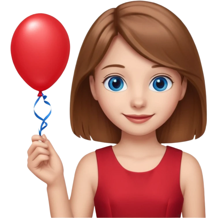 Dibuja una niña para una ilustración infantil emoji