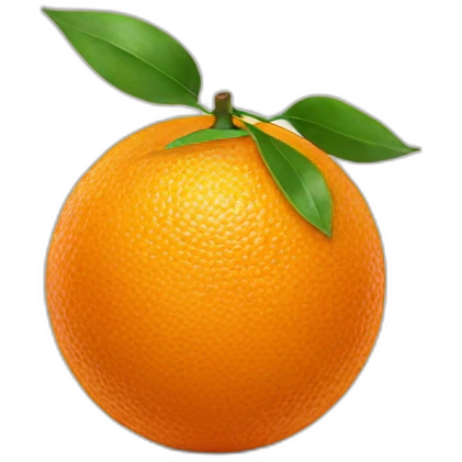 2 oranges one ball emoji