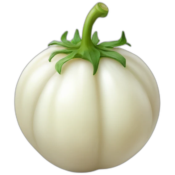 white tomato emoji